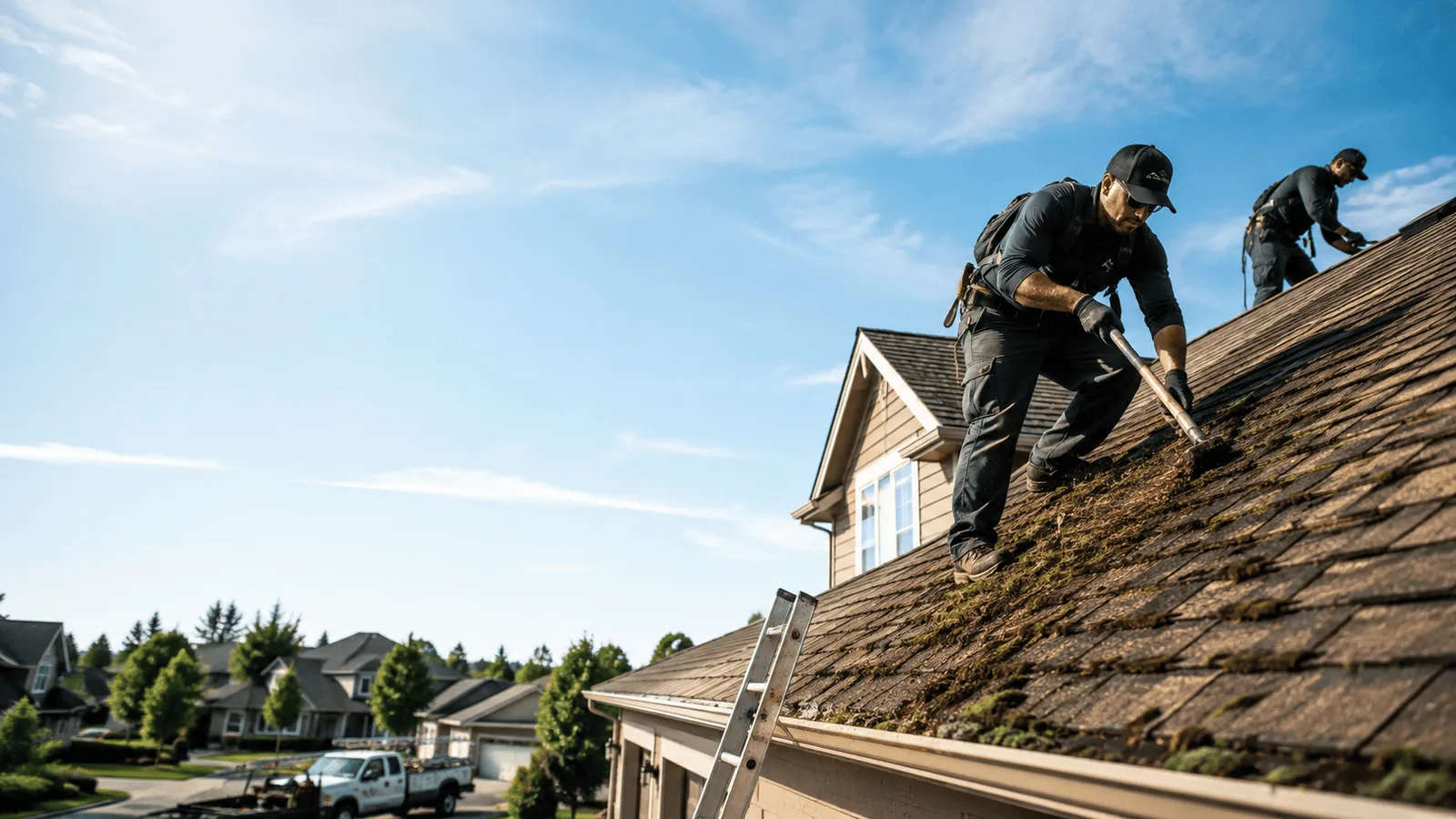 Roof Moss Removal in Manitou, OK near me